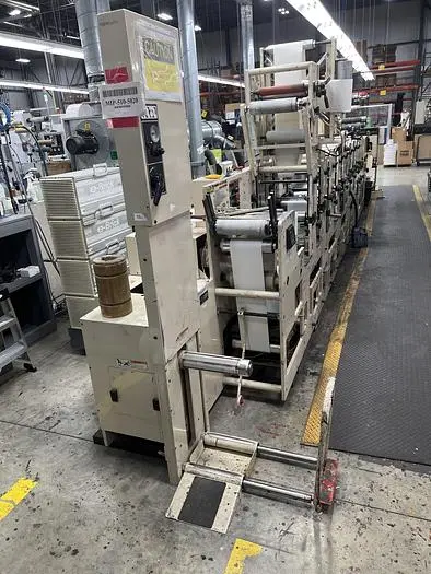 Used 2002 MARK ANDY 2200-10F Flexo Printing Presses | J&J Converting Machinery #440450