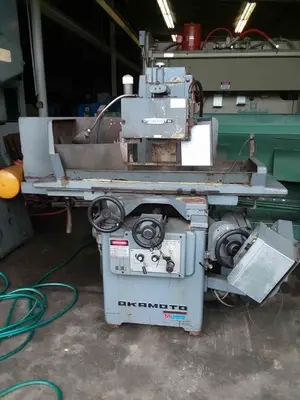 1982 OKAMOTO ACCUGAR 124N Reciprocating Surface Grinders | Rock Solid Tools (1)