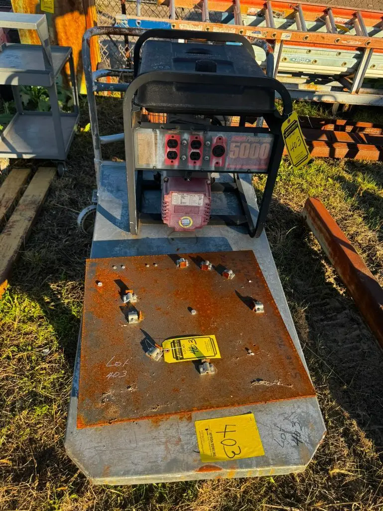 Used _UNKNOWN_ _UNKNOWN_ Portable Generators Ohio US | Myron Bowling Auctioneers Inc #1518710