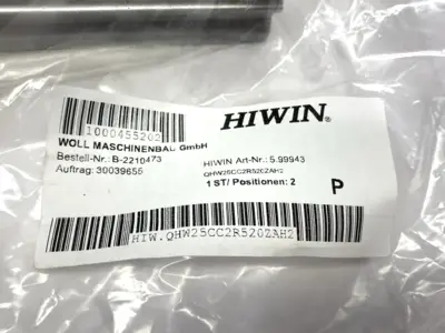 NEW HIWIN QHW25CCR520ZAH2