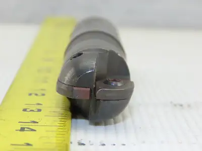 Lumco 1" Ball Nose Indexing Carbide Cutter 1" Shank 5" OAL