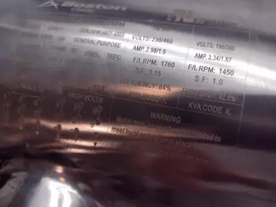 Used Boston Gear G00811 A.C. Motors Michigan US | Maverick Industrial Sales #1410781
