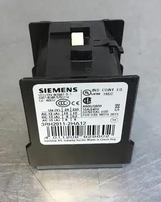 Siemens Snap On Auxillary Switch Block 3RH2911-2HA12 4B
