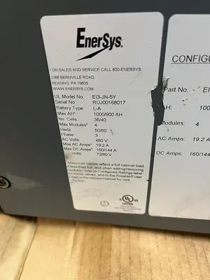 Used ENERSYS EI3-JN-5Y Battery Chargers Ohio US | Surplus Asset Holdings #1518723