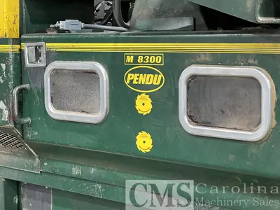 USED PENDU COMPLETE PENDU CUT STOCK OPERATION - SCRAGG, GANG RIP, STACKER