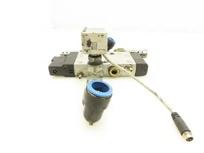 Festo  CPE24-M1H-5LS-3/8 Pneumatic Solenoid Valve 24VDC 3/2 Way