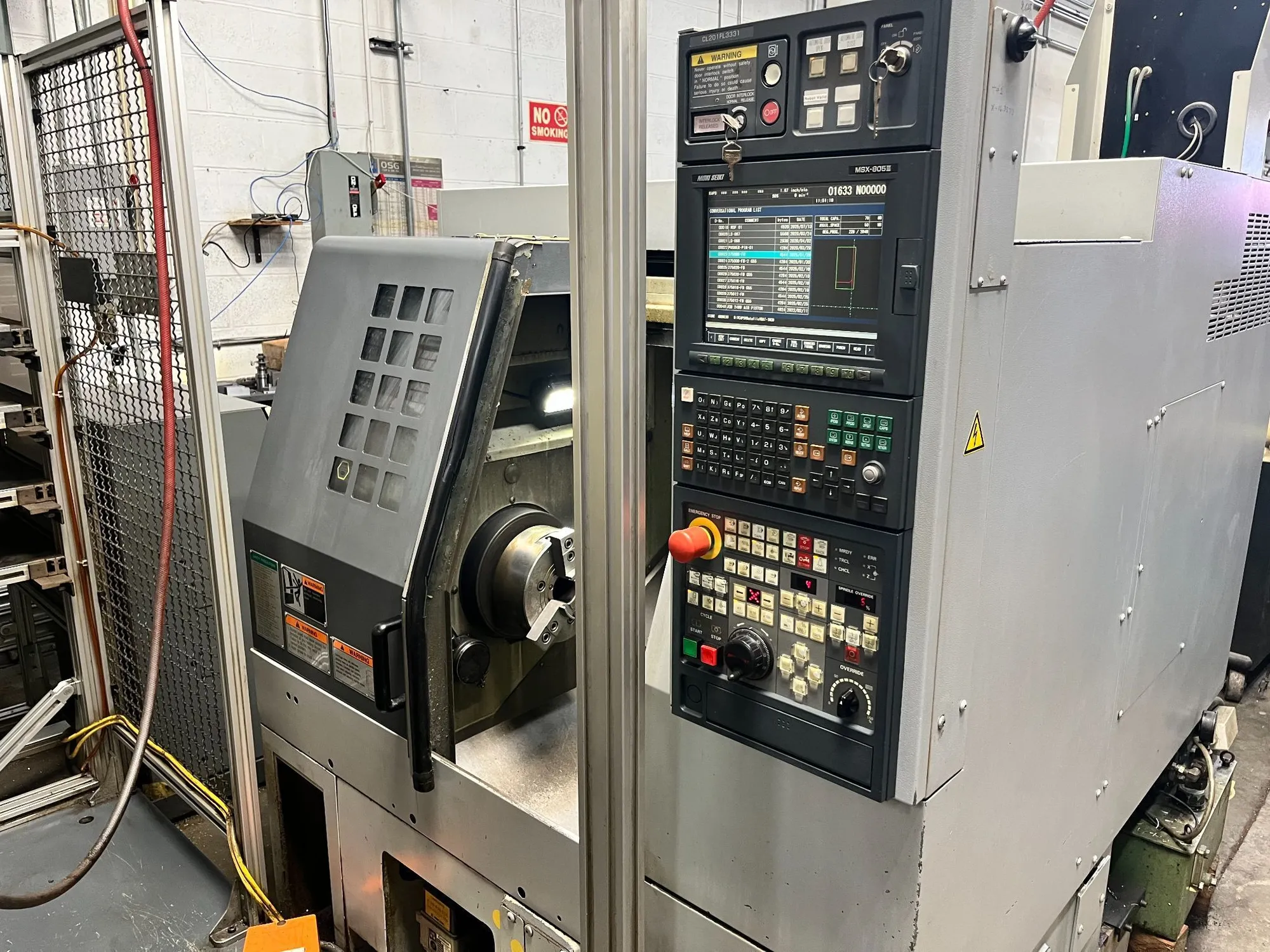 Used 2006 MORI SEIKI CL-2000B CNC Lathes Illinois US | 520 Machinery Sales LLC #1310363