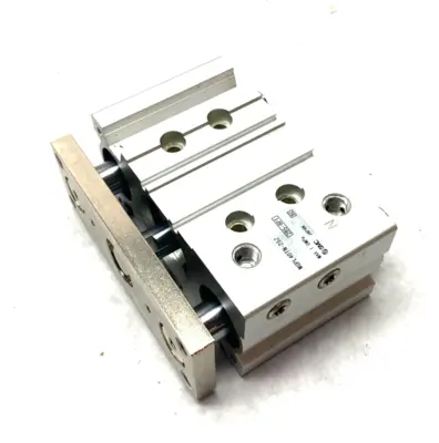 USED SMC COMPACT GUIDED SLIDE CYLINDER 40MM BORE 25MM STROKE