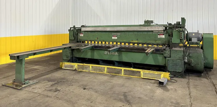 Used WYSONG 1250 Power Squaring Shears (Inch) Ohio US | G-2000, Inc. #1063444