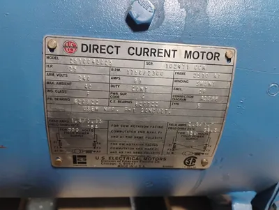 US MOTOR 2510042025 D.C. MOTOR | ESS Industrial Equipment Sales (6)