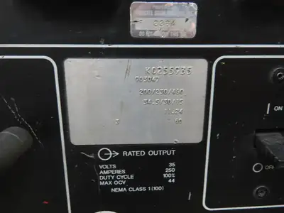Miller CP-250TS Mig Welder 250 amp DC Arc S-62 Wire Feeder 200/230/460v 3PH