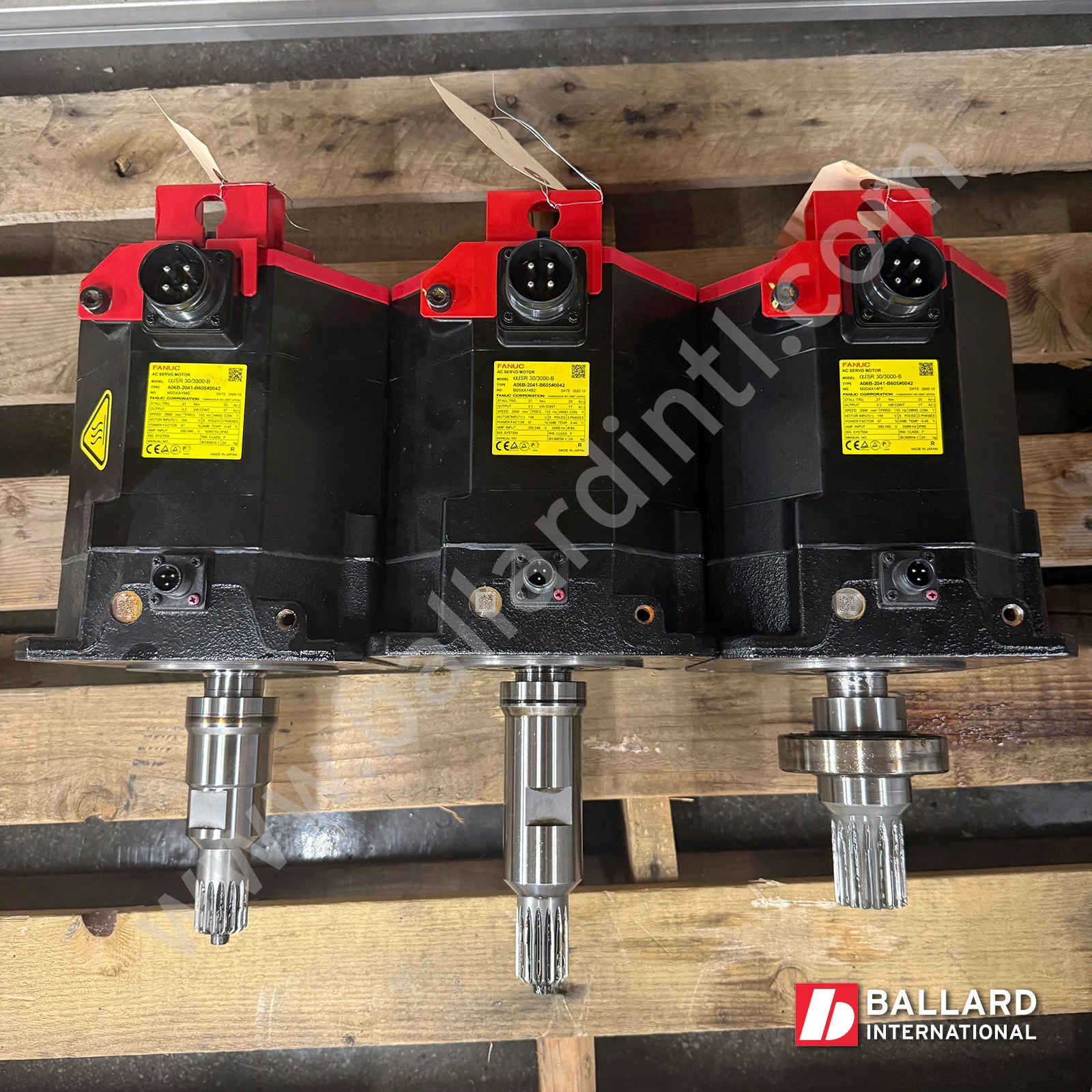 FANUC aiSR 30/3000-B AC Servo Motor w/ Gear Options