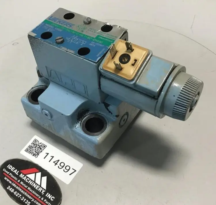 Used VICKERS DG4V-3S-7AL-M-U-HL7-60-EN490 Valves/Fittings Michigan US | Ideal Machinery #1174166