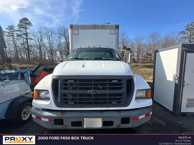 Used 2000 FORD F650 BOX TRUCK Box trucks New Jersey US | Proxy Equipment #1384905