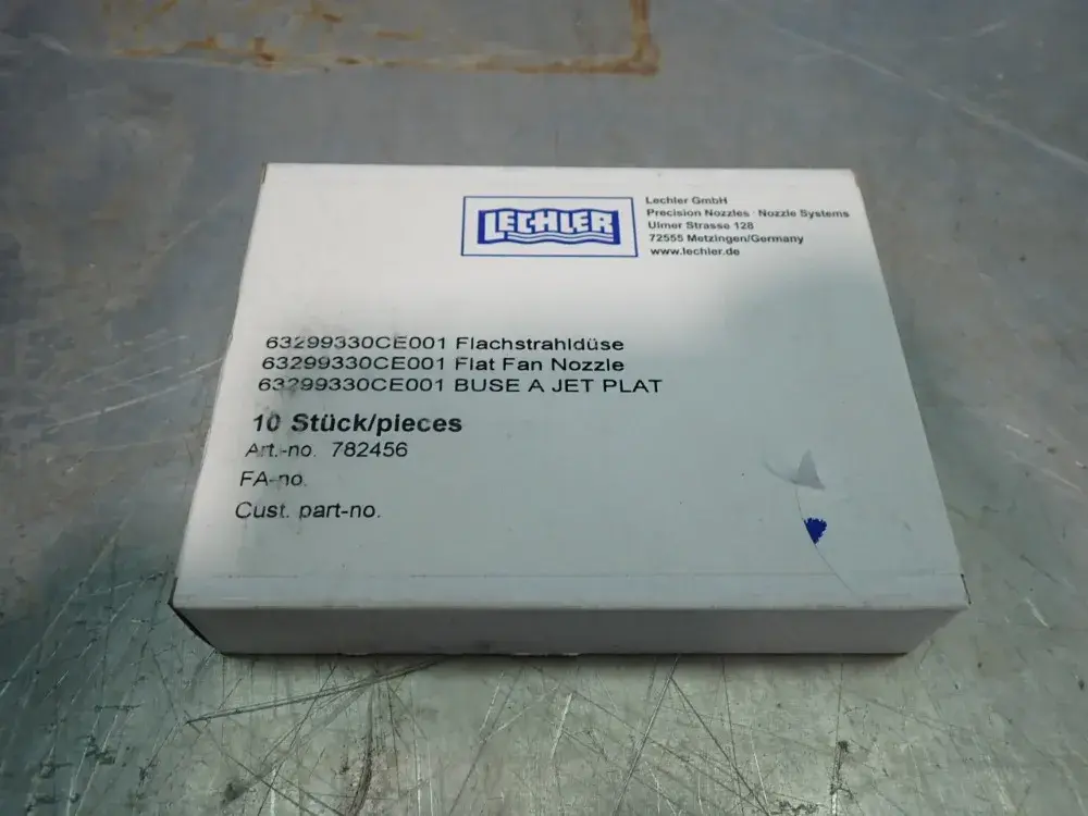 New | in-Stock LECHLER 63299330CE001 Miscellaneous MRO | HGR 24 #749682