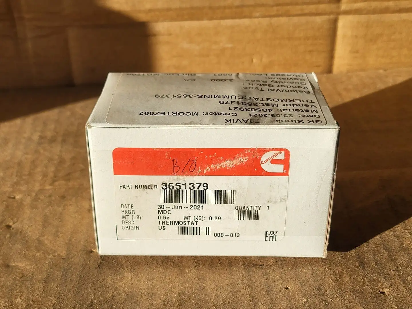 NEW 2021 CUMMINS 3651379