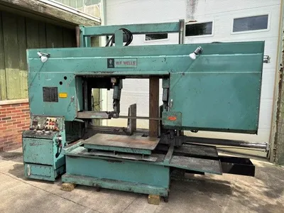 Used 1998 W.F. WELLS B-25-2 Horizontal Band Saws Illinois US | Myers Technology Co., LLC #11884