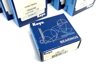 NEW KOYO DRAWN CUP NEEDLE ROLLER BEARING J-88 INCH SERIES, CAGED