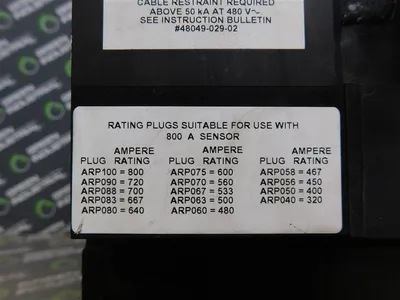 USED SQUARE D MXL36450