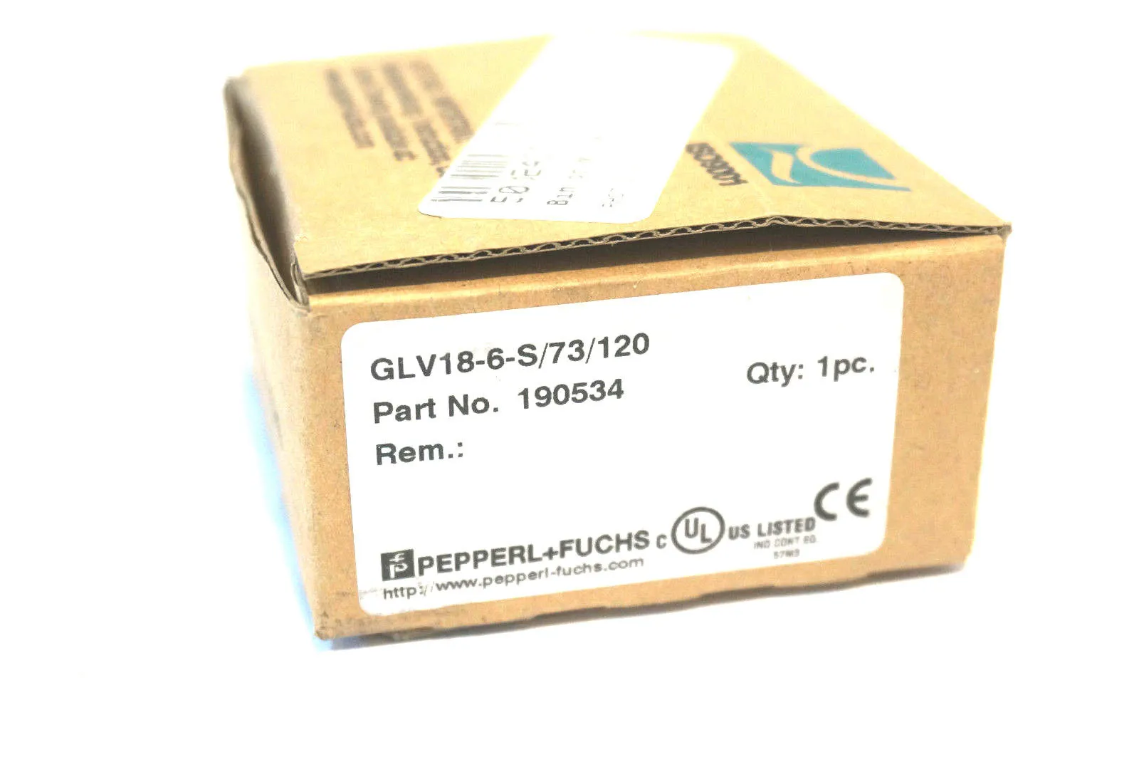 NEW PEPPERL& FUCHS GLV18-6-S/73/120 PHOTO SENSOR GLV186S73120