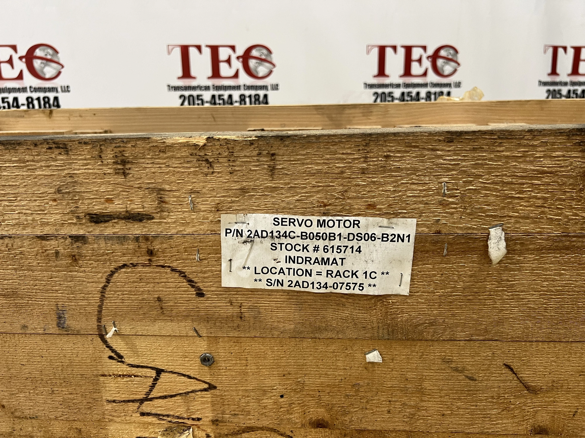 Rexroth Indramat 2AD134C-B05OB1-DS06-B2N1 Size 134 Asynchronous