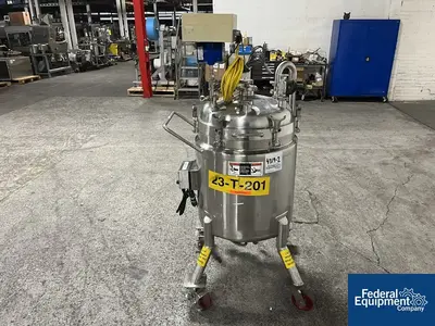 USED Precision 100 Liter Walker Reactor, 316L S/S, 45/90#