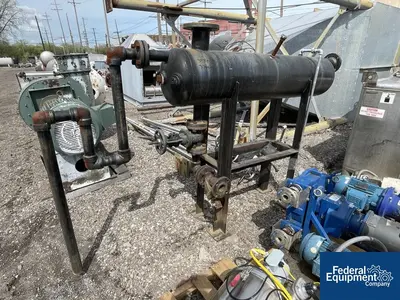 USED Votator 158 Sq Ft Votator Wiped Film Evaporator, 304 S/S