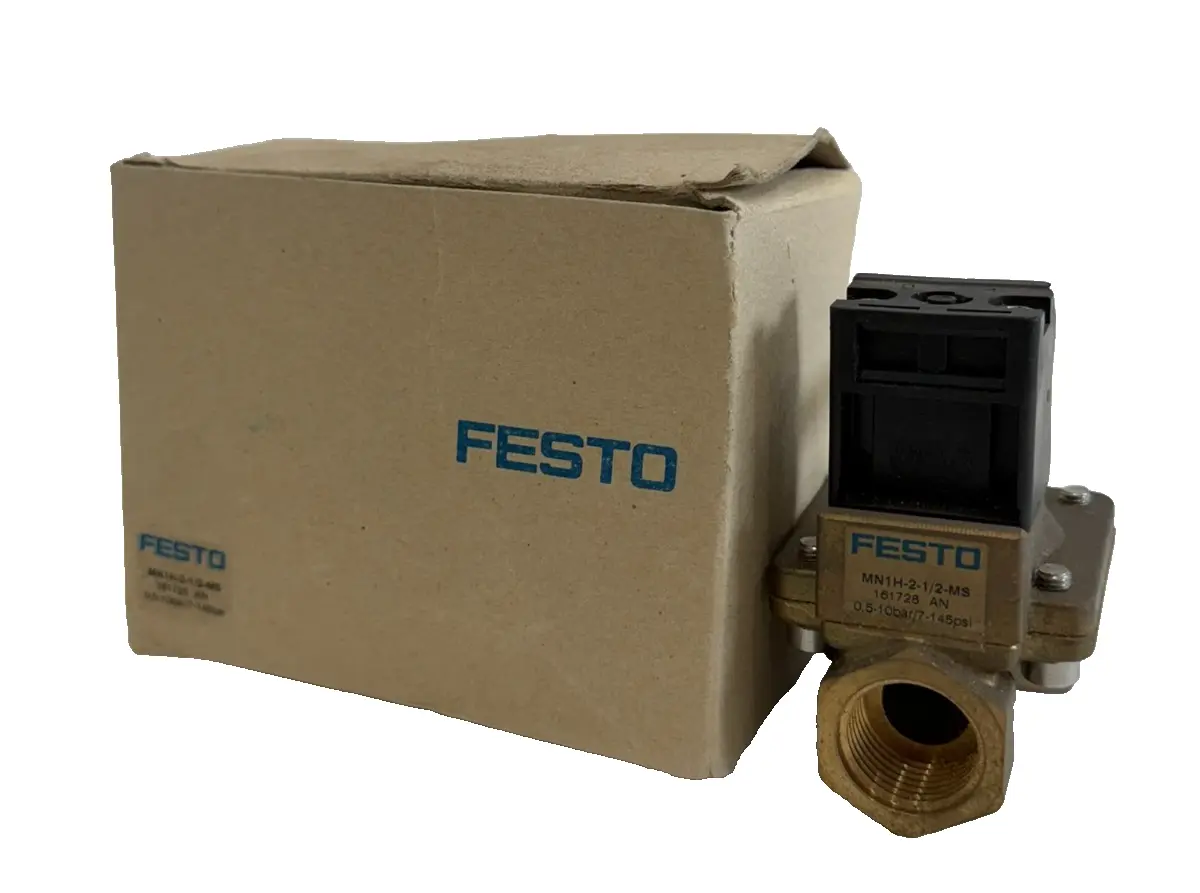 NEW FESTO MN1H-2-1/2-MS SOLENOID VALVE MN1H212MS