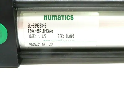 NEW NUMATICS P3AK-08A1B-EAA0 CYLINDER BORE 1 1/2 P3AK08A1BEAA0