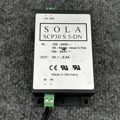 Used SOLA SCP30 S 5-DN DIN Rail Power Supplies California US | Davliegogo LLC #1708199