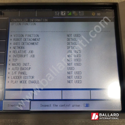 Yaskawa Motoman MH180 Robot w/ DX200 Controller