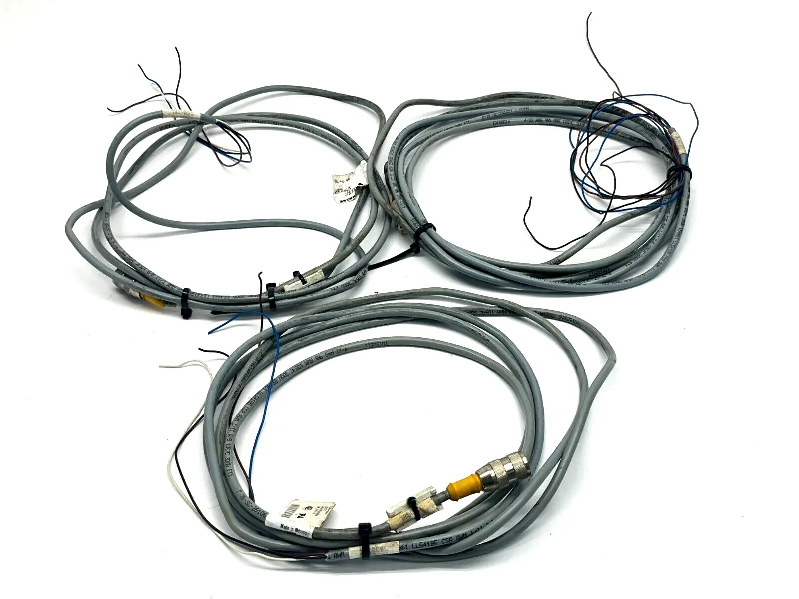 RK 4.4T-6 6.5',U2177 | Turck RK 4.4T-6 6.5' Euro Fast Cordset 300V FT1 U2177 LOT OF 3 - Used
