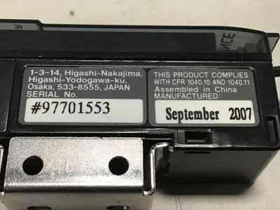 USED KEYENCE CORP LV-21A