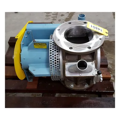 Used 8" Young Industries Stainless Rotary Airlock Valve (Parts) Quick Clean