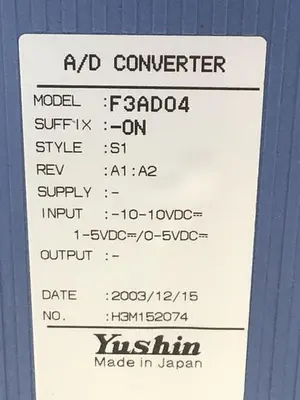 Used YUSHIN AMERICA F3AD04-0N Circuit Boards Michigan US | Ideal Machinery #1310426