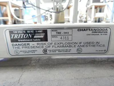 Used CHATTANOOGA TRE-DH3 Construction Material & Supplies Texas US | Aucto #1453393