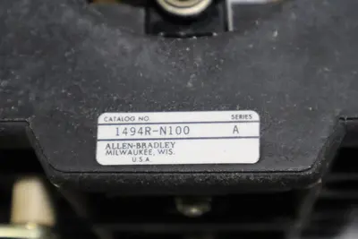 Allen Bradley 1494R-N100/ 40023-418-01/ X-410710 3 Pole Disconnect Switch #5333
