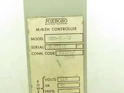 Foxboro 62H-4E-0J M/62H Controller 118VAC 50/60Hz 4-20mA Output