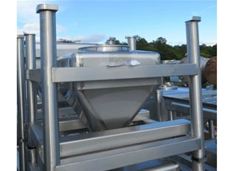 Used TOTE TOTE INC 10 CFT BIN Dish & Cone Bottom Tanks New York US | Michael Benalt Inc #1274219
