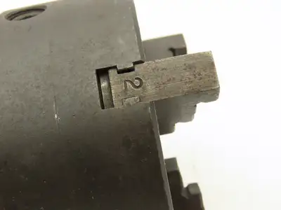 Buck Chuck 1434 3 Jaw Adjust-Tru Self Centering Manual Lathe Chuck 4" OD