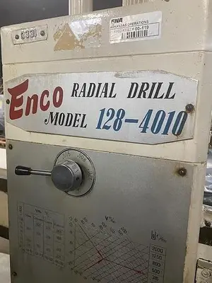 Used ENCO 128-4010 Radial Drill