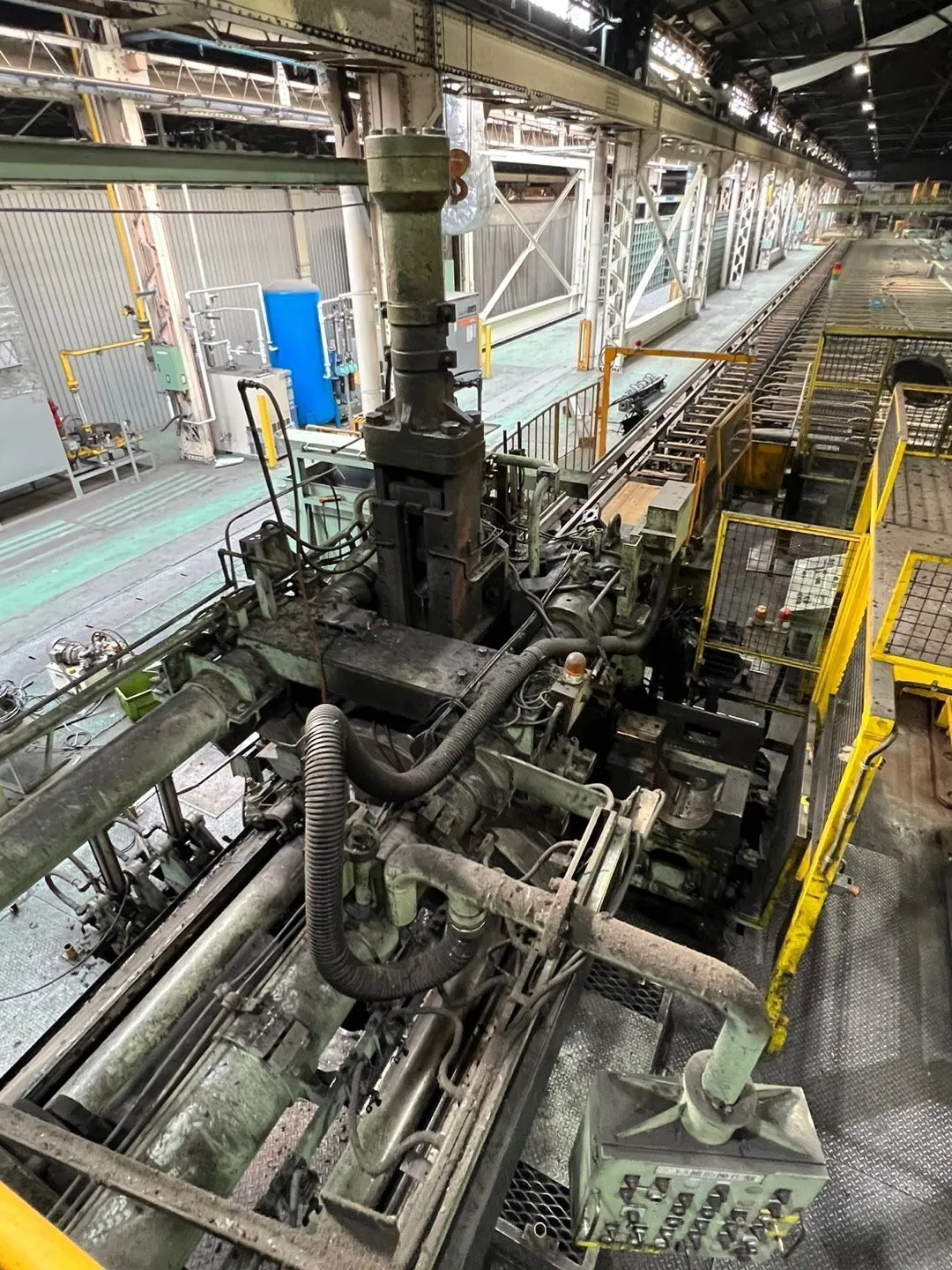 Used UBE 1800 Ton Aluminum Extrusion Press (14715) Extrusion Presses Connecticut US | Machinery International LLC #1540293