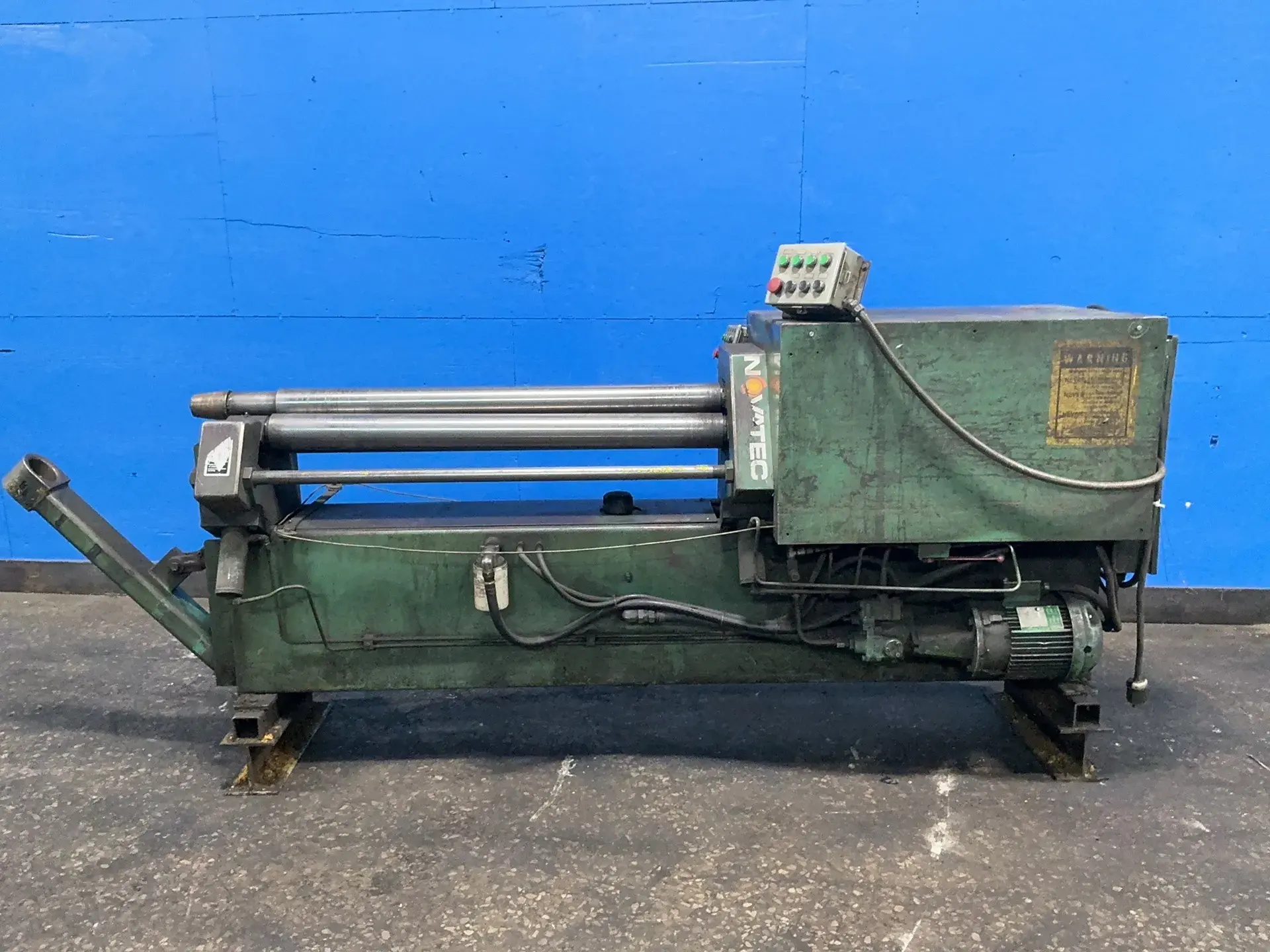 Used J. M. MONTGOMERY MFG., INC. 4814 Plate Bending Rolls including Pinch Ohio US | HGR 24 #1291875