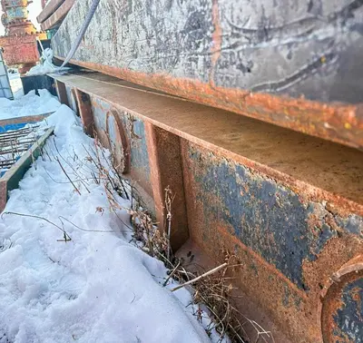Used SCHRAMM T130 SUB BASE, GENSET HOUSE DRILLING EQUIPMENT Construction Equipment Parts Pennsylvania US | East West Machinery & Drilling #1415560
