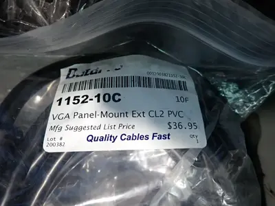 Igus Cable Carriers, Usb Extension Cables, Vga Cable