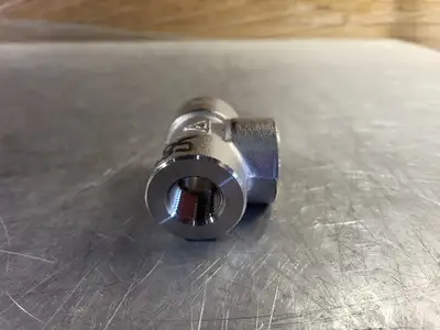 1/2" Stainless Steel Tee A/SA182 F304/F304L N2480 B16 3M