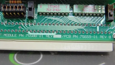 ITW Ransburg 75588-01 RPIF Module 75659-01 Rev. B Used
