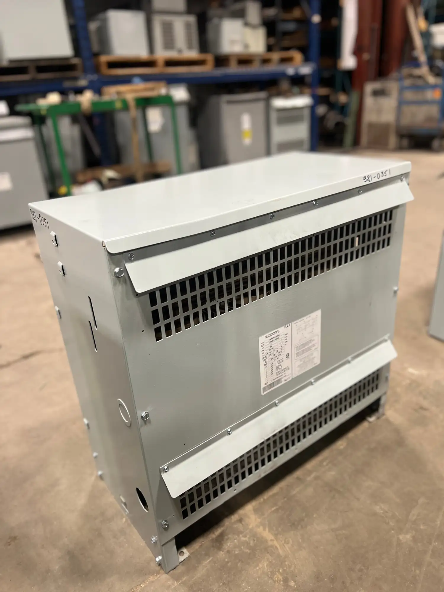 75 KVA 600 to 208Y/120V Isolation Multi-tap