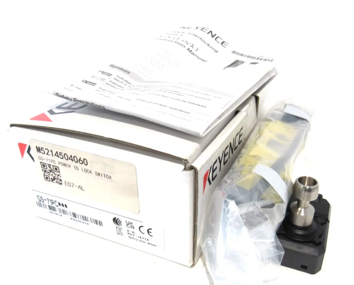 NEW KEYENCE GS-71PC SAFETY INTERLOCK SWITCH GS71PC