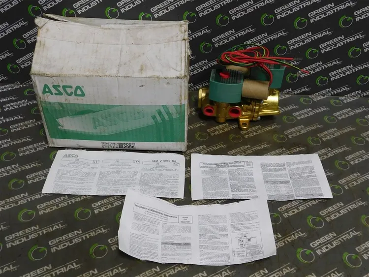 Used ASCO 8344G050 Solenoid Regulators | Green Industrial #675128